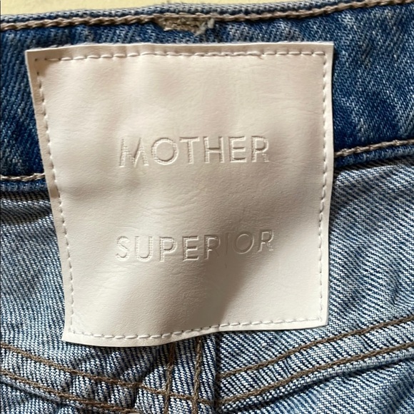 Womens MOTHER Superior The Bookie Flood Wash: Deans List - Picture 9 of 16